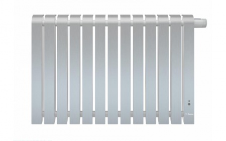 Radiateur Chaleur douce Mythik horizontal aluminium satiné 1000W