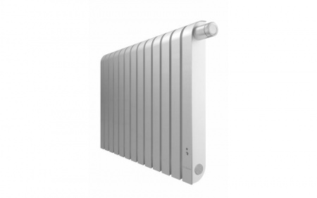 Radiateur Chaleur douce Mythik horizontal aluminium satiné 1000W