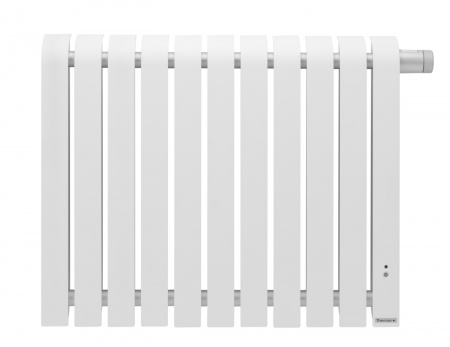 Radiateur Chaleur douce Mythik horizontal aluminium satiné 1000W