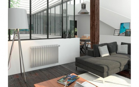 Mythik horizontal alu satine/blanc 1500w