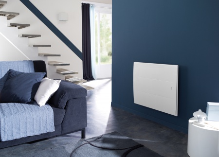 Radiateur connecté Oniris pilotage intelligent horizontal 0750W blanc