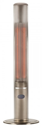 Colonne infrarouge, 2 lampes carbone 900/1800 W, HT 159,5 cm, cde à distance