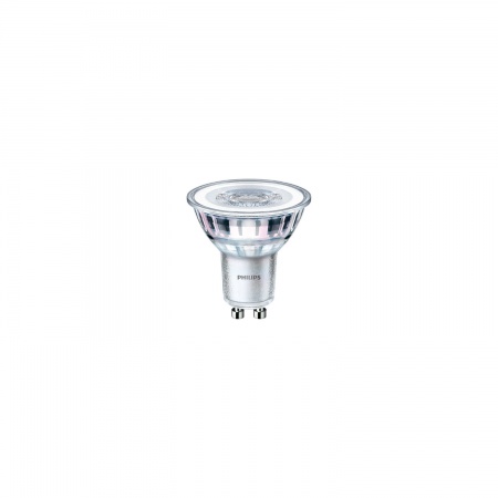 Ampoule source spot réflecteur LED PHILIPS GU10 370lm 3000K blanc chaud 4,6W