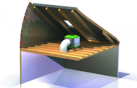 Caisson de ventilation maison individuelle par insufflation mono point special r