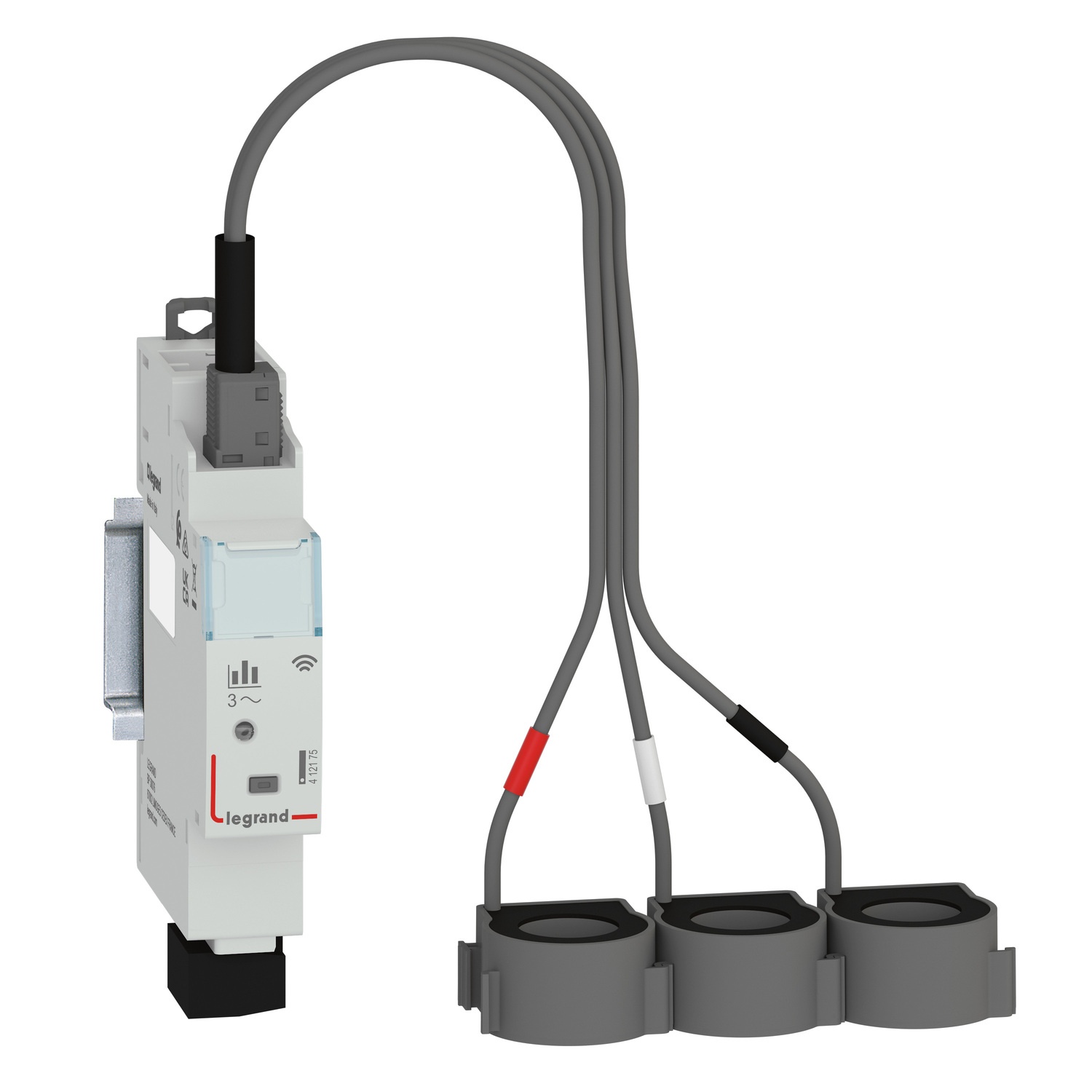 Compteur d'énergie triphasé connecté drivia with netatmo avec 3 tores - 1  module