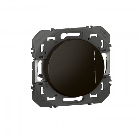 Dooxie bouton poussoir avec fonction voyant lumineux noir composable
