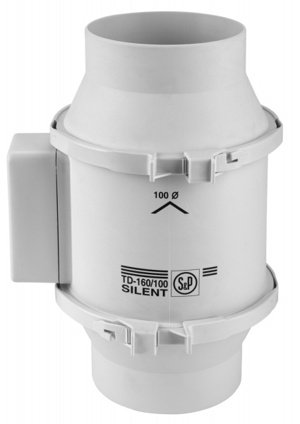 25W Extracteur d'air Silencieux Ventilation Standard de Silence