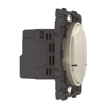 Interrupteur double connecté avec Neutre Céliane with Netatmo 2x250W pour toutes lampes compatible avec l\'App Home + Control - a