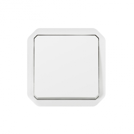 Interrupteur ou va-et-vient 10AX 250V Plexo composable blanc