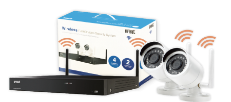 Kit de vidéoprotection Wifi Résolution FULL HD URMET