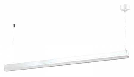 Linear - suspension, 1450mm, blanc, led intég. 27w 4000k 3100lm
