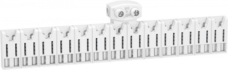 Resi9 xe - répartiteur système embrochable - 13 modules - avec connecteur