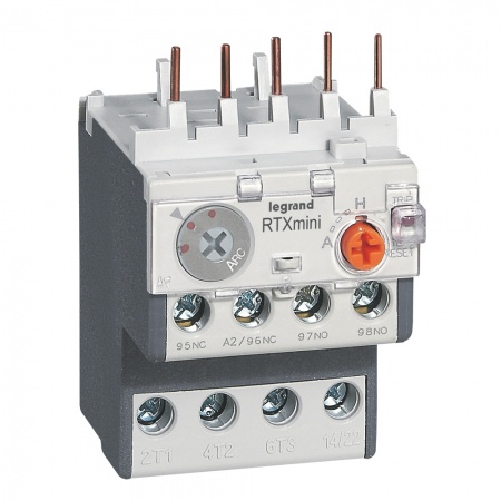Rtx mini relais thermique 0.4-0.63a class 10a differentiel