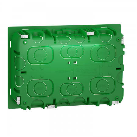 Unica - boîte de concentration encastrée - 3 col de 4 mod - à compléter