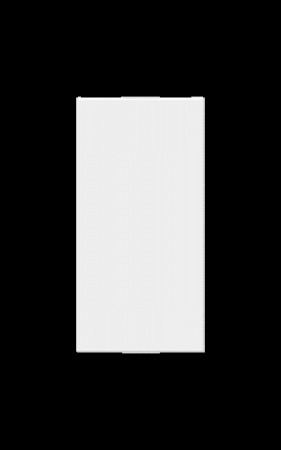 Unica - obturateur - 1 module - blanc - mécanisme seul