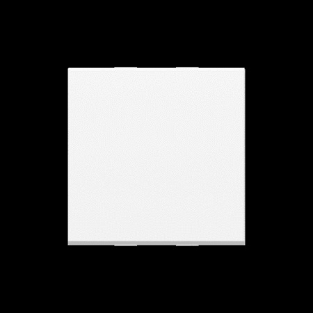 Unica - va-et-vient - 16a - bornier à vis - 2 mod - blanc - méca seul