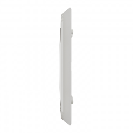 Unica Pro - plaque de finition - Blanc - 3 postes
