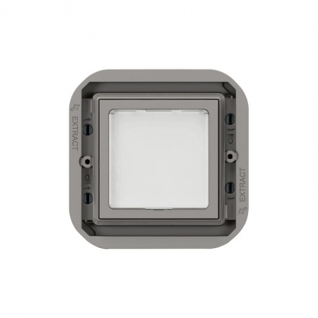 Voyant de balisage et signalisation Plexo composable gris/blanc