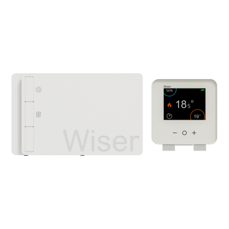Wiser - kit thermostat connecté pour chaudière on/off et opentherm génération 2